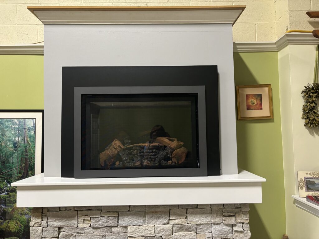 Mendota FV44i Large Traditional Direct Vent Gas Insert with a double burner system and numerous design options making it perfect for any interior design